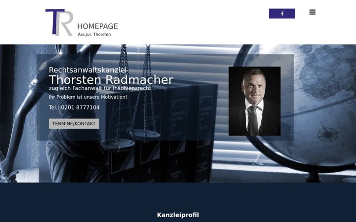 Screenshot of insolvenz-recht-in.de