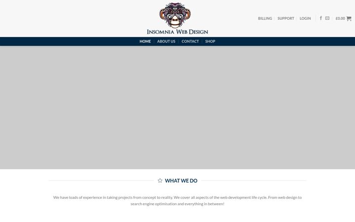 Screenshot of insomniawebdesign.net