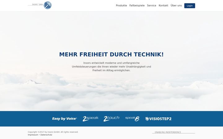 Screenshot of insors.de