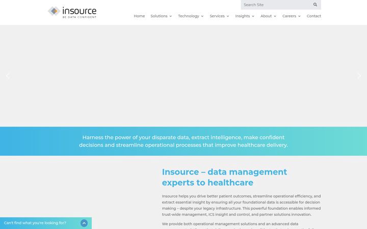 Screenshot of insource.co.uk
