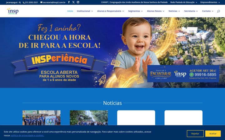 Screenshot of insp2.com.br