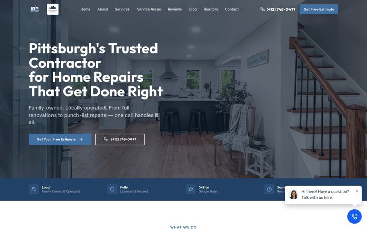 Screenshot of inspectionrepairsofpittsburgh.com