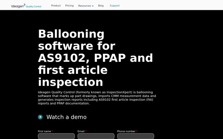 Screenshot of inspectionxpert.com