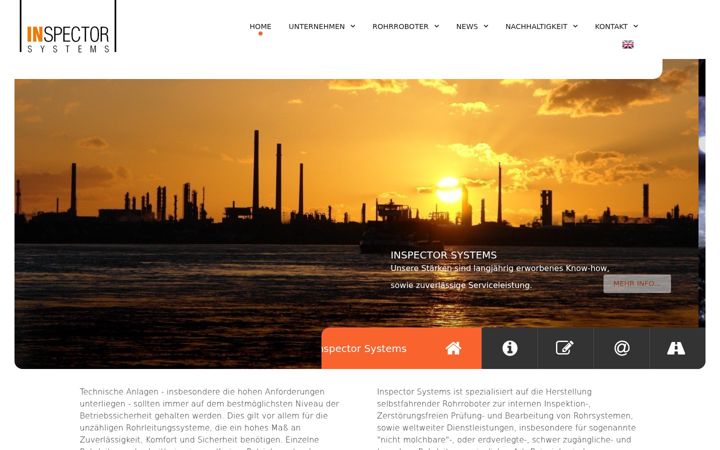 Screenshot of inspectorsystems.de
