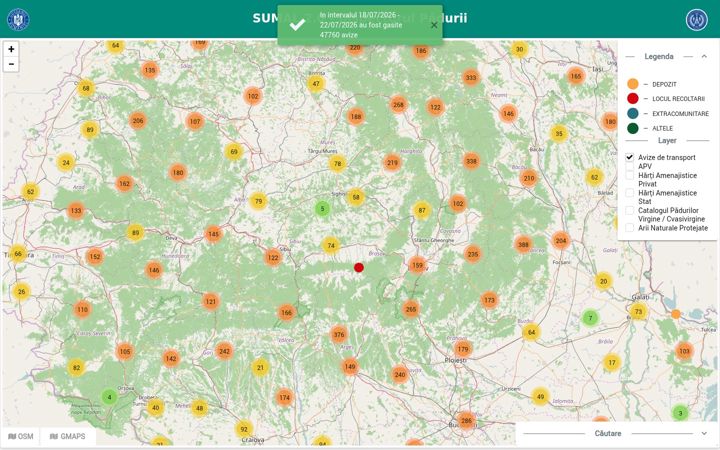 Screenshot ta' inspectorulpadurii.ro