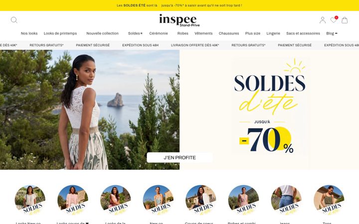 Screenshot of inspee.com