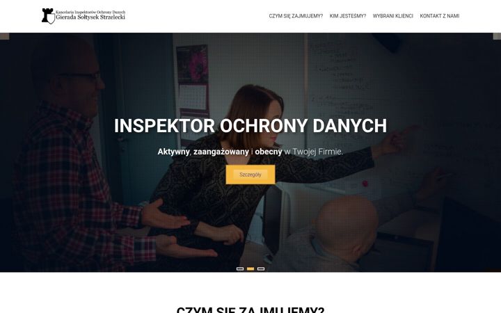 Screenshot of inspektorzy.com