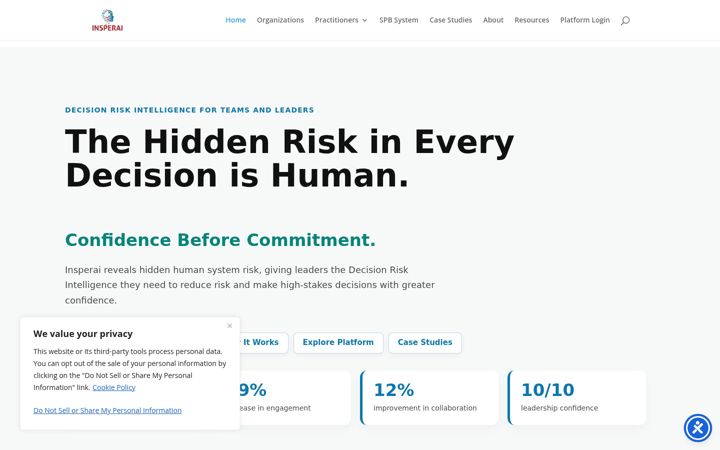 Screenshot of insperai.com
