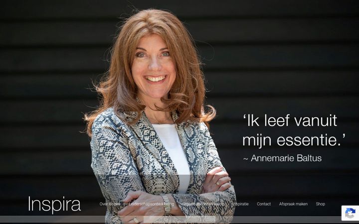Screenshot of inspira.nl