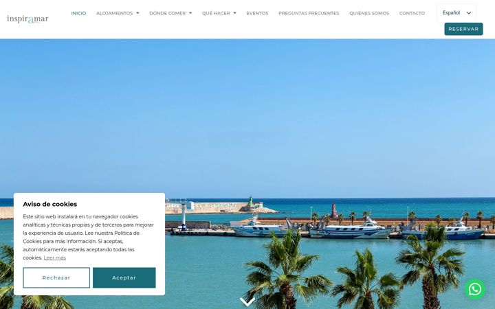 Screenshot of inspiramar.es