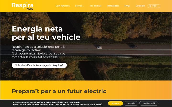 Screenshot of inspiraparc.com