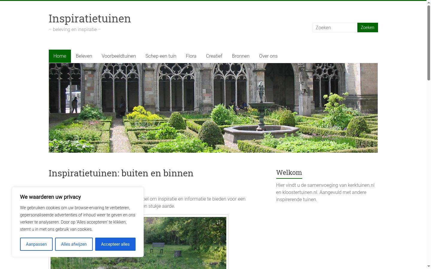 Screenshot tal-banner tal-kunsens muri qabel kwalunkwe interazzjoni