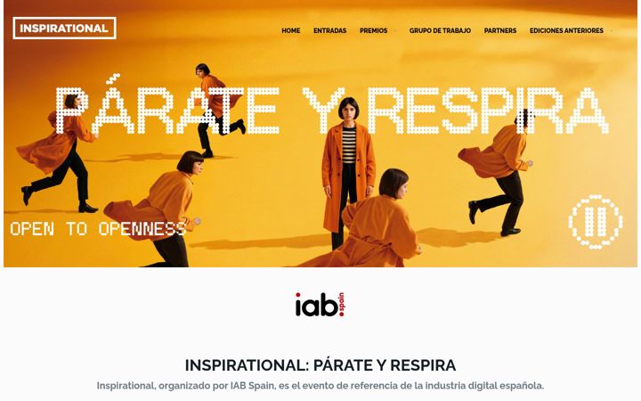 Screenshot of inspirational.es