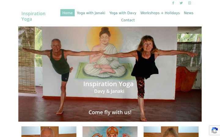 Screenshot of inspirationyoga.net