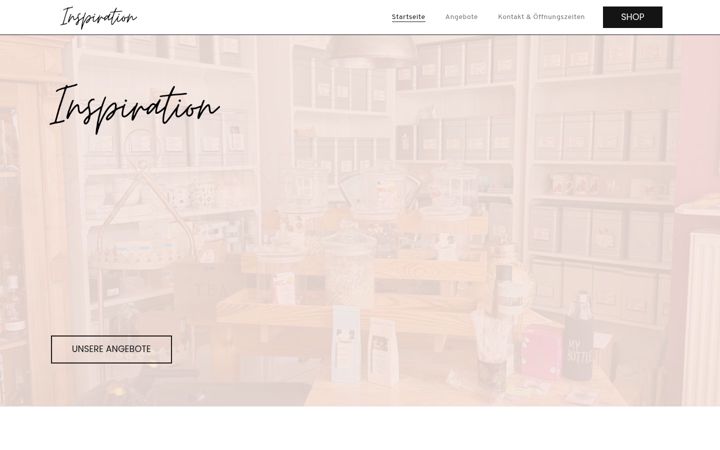 Screenshot of inspirationzeitz.de