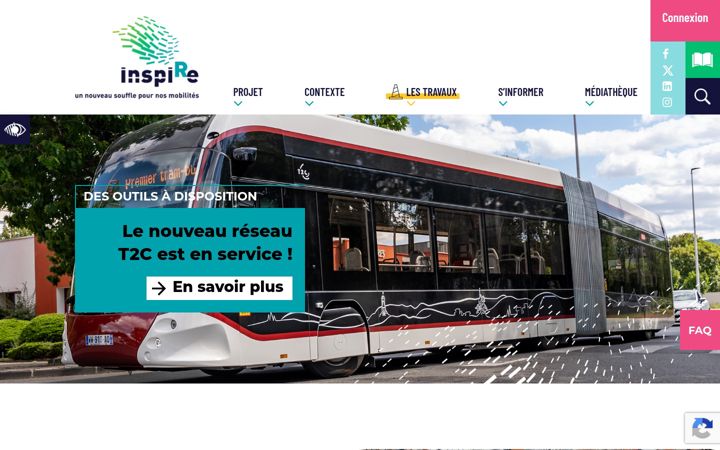 Screenshot of inspire-clermontmetropole.fr