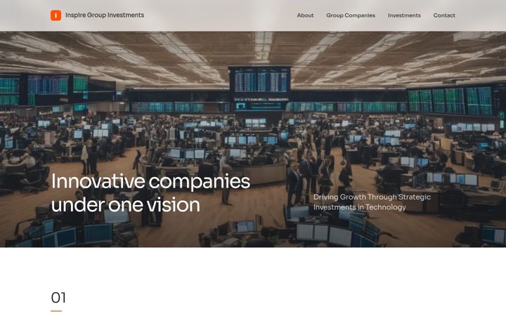 Screenshot of inspire.co.uk