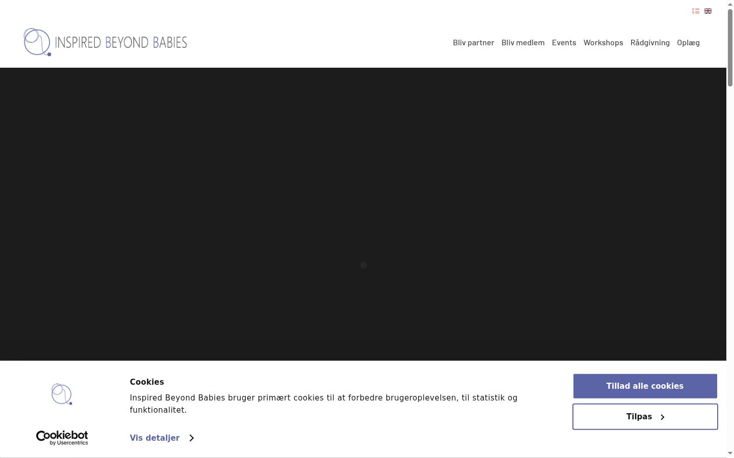 Screenshot tal-banner tal-kunsens muri qabel kwalunkwe interazzjoni