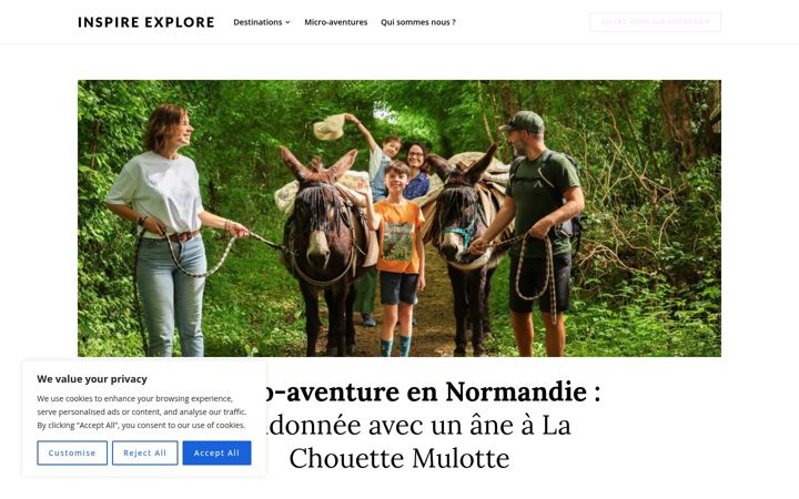 Screenshot of inspireexplore.fr