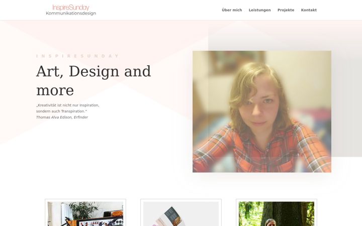 Screenshot of inspiresunday.de