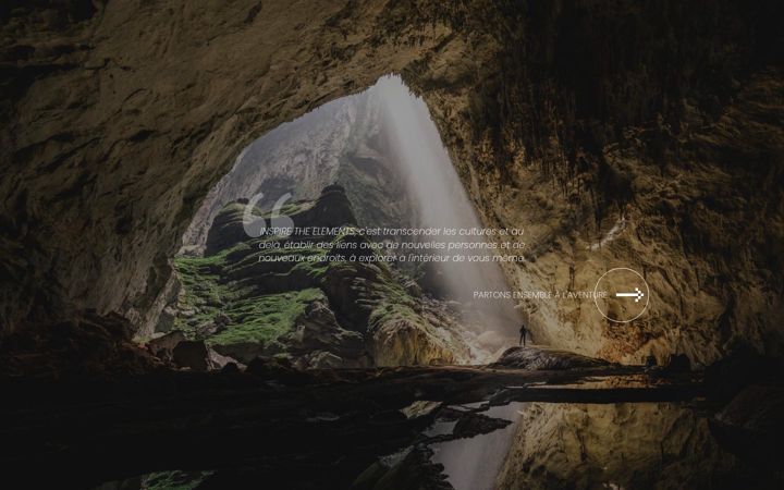 Screenshot of inspiretheelements.com