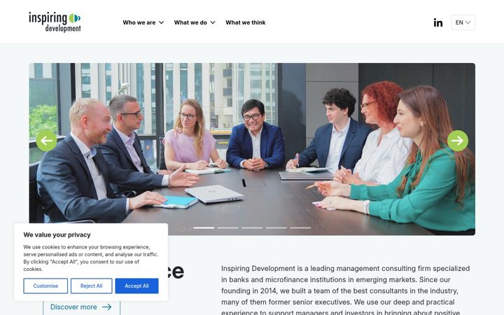 Screenshot of inspiring-development.com
