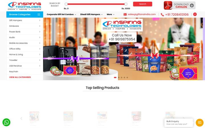 Screenshot of inspiringtech.in