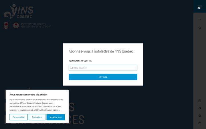 Screenshot of insquebec.org