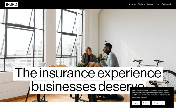 Screenshot of insrd.de