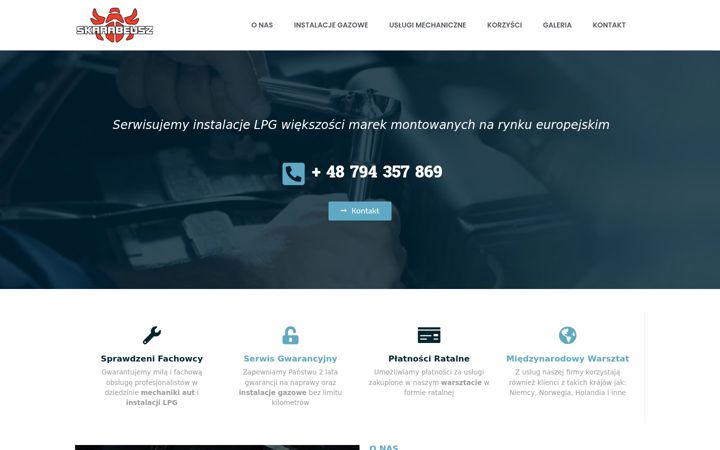 Screenshot of instalacjegazowe.eu
