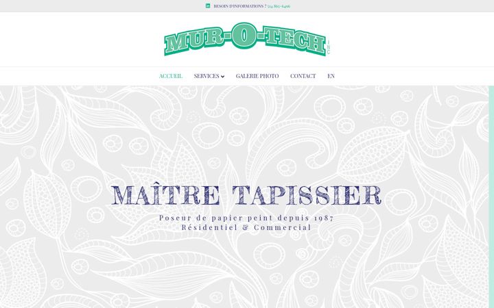Screenshot of installateurtapisserie.com