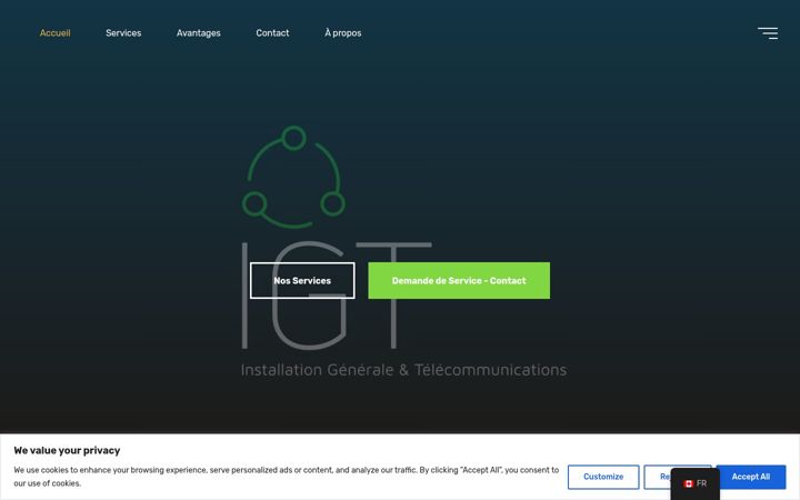 Screenshot of installationgt.com