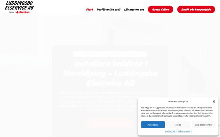 Screenshot of installerabilladdbox.se
