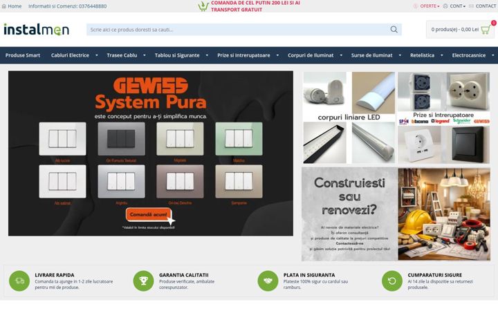 Screenshot of instalmen.ro