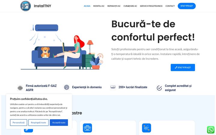 Screenshot of instaltny.ro