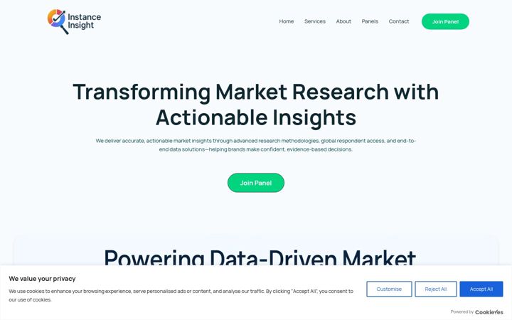Screenshot of instanceinsight.com