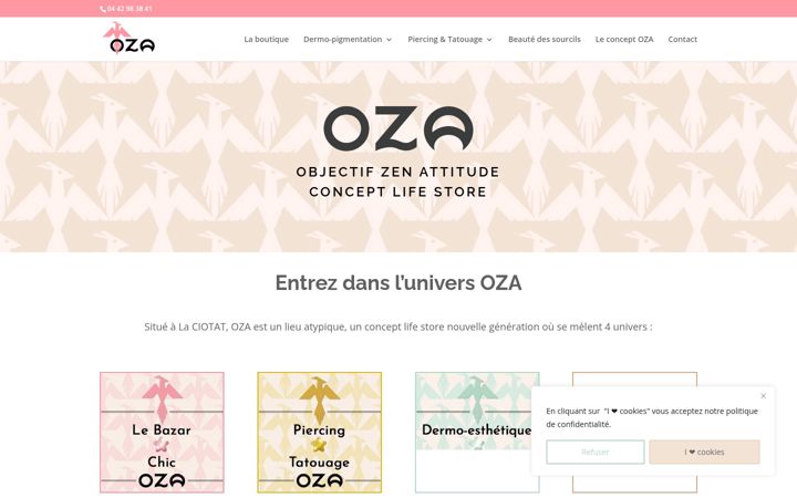 Screenshot of instant-oza.com