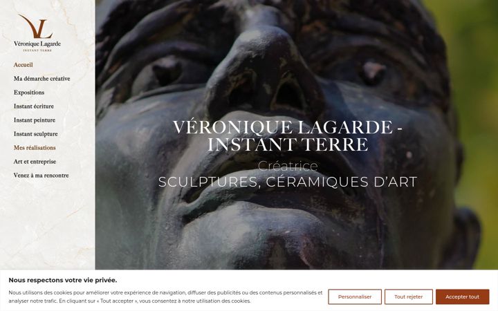 Screenshot of instant-terre.fr