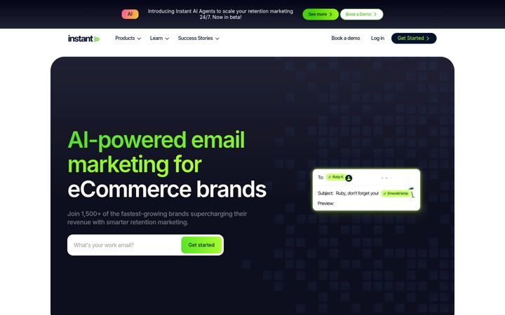 Zrzut ekranu instant.one