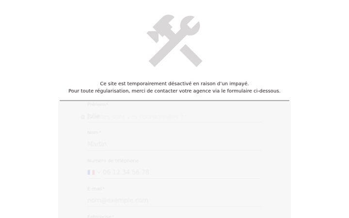 Screenshot of instantparebrise.fr