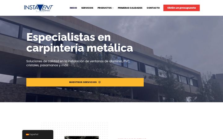 Screenshot of instaventventanas.es