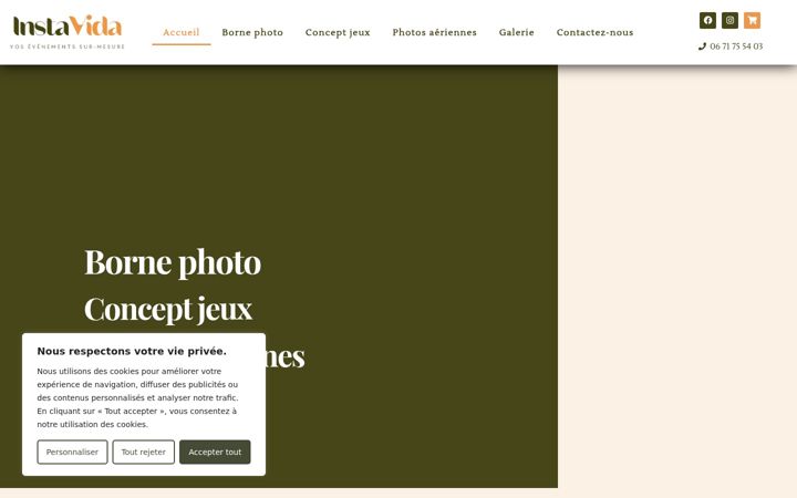 Screenshot of instavida.fr