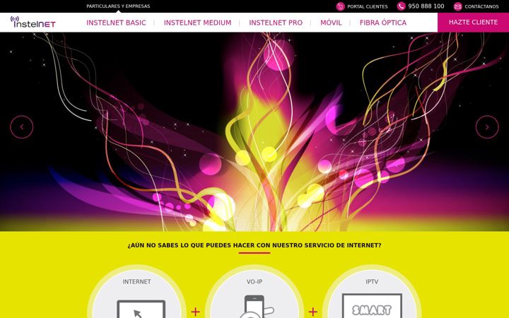 Screenshot του instelnet.com