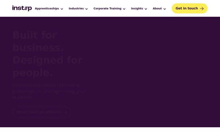 Screenshot of instepuk.com