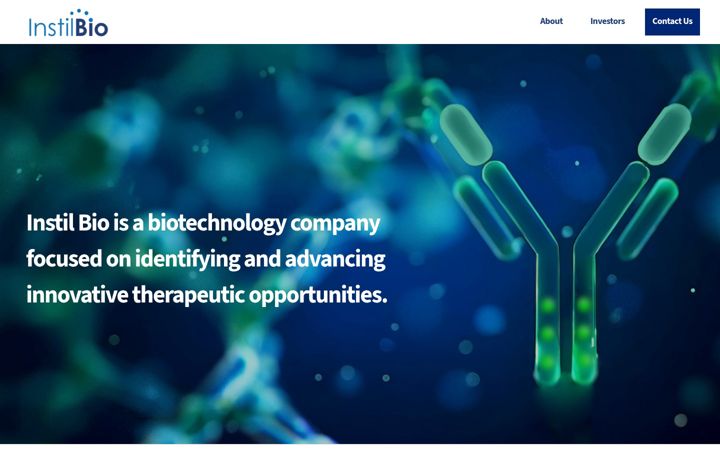 Screenshot of instilbio.com