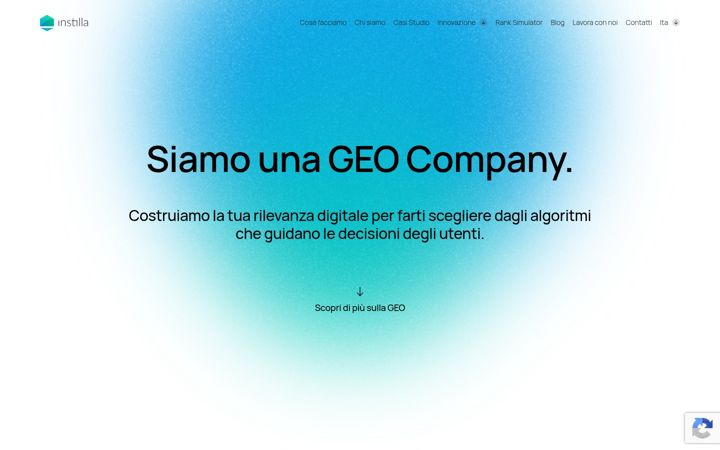 Screenshot of instilla.it