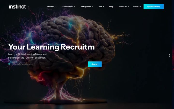 Screenshot of instinct.co.uk