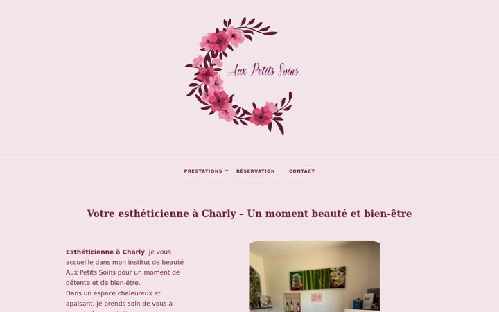 Screenshot of institut-aux-petits-soins.com