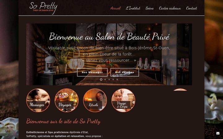 Screenshot of institut-beaute-domicile.com