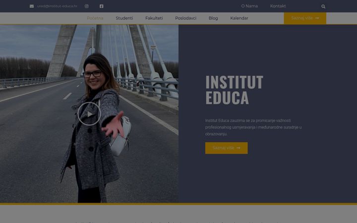 Screenshot of institut-educa.hr